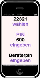 Zum Festpreis vom Handy anrufen